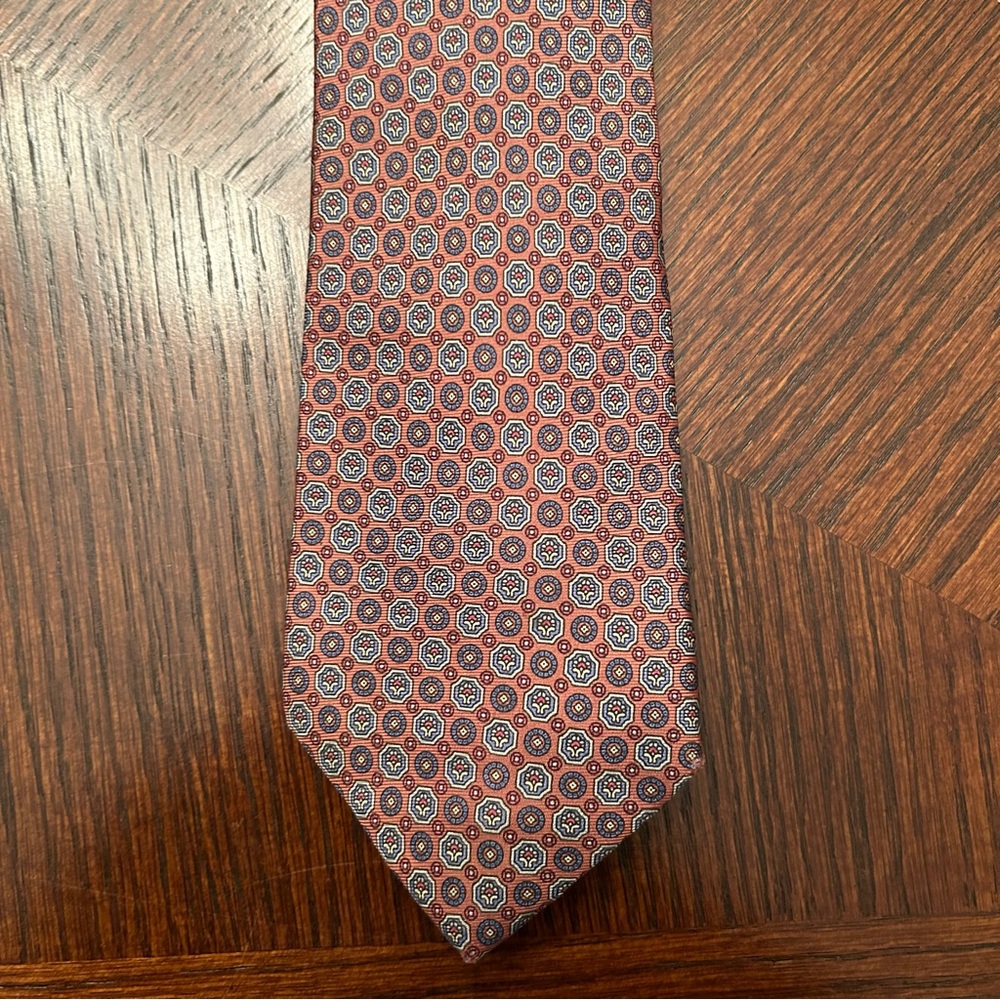 Isaac Zelcer Vintage 100% Silk Tie